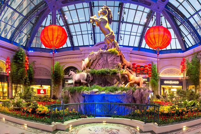 Bellagio's Conservatory and Botanical Gardens